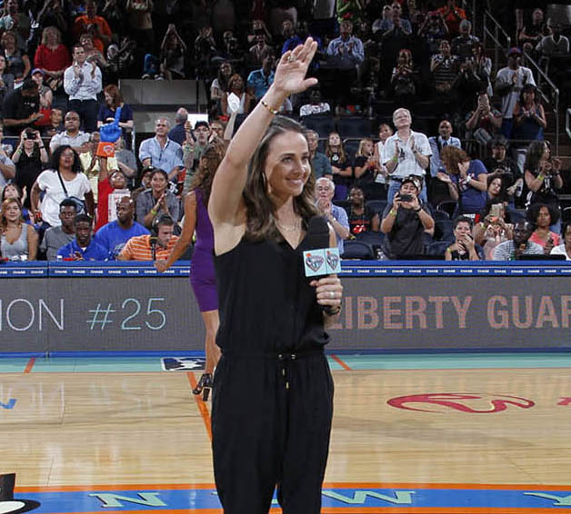 Becky Hammon Inducted into New York Liberty Ring of Honor